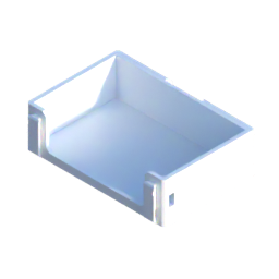 Render of MODULITH 59 Decor Drawer - 1W-0.5H